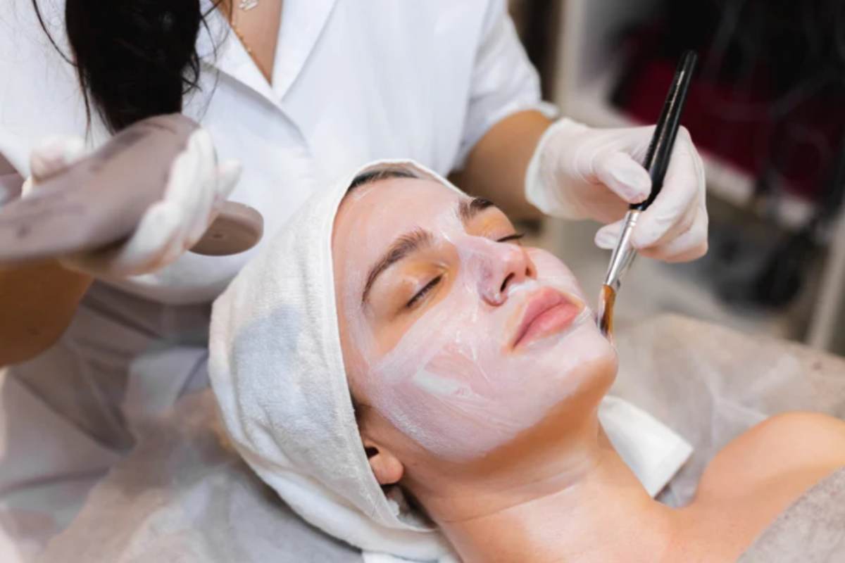 Maschera al collagene