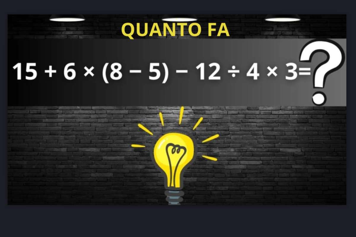 Solo pochi ce la fanno, meno del 5%: prova a risolvere il test del QI