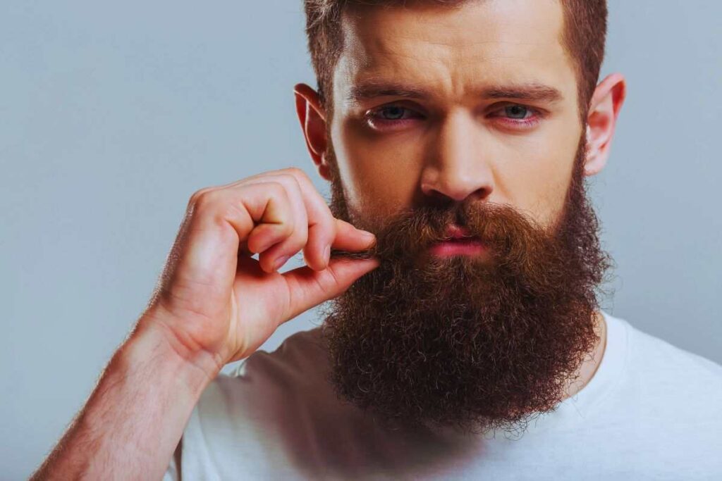 la barba è sporca?