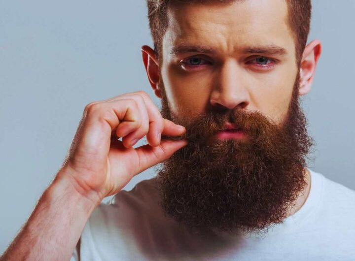 la barba è sporca?