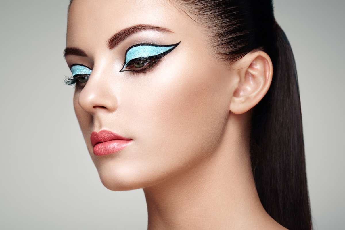 trucco occhi per il Leone