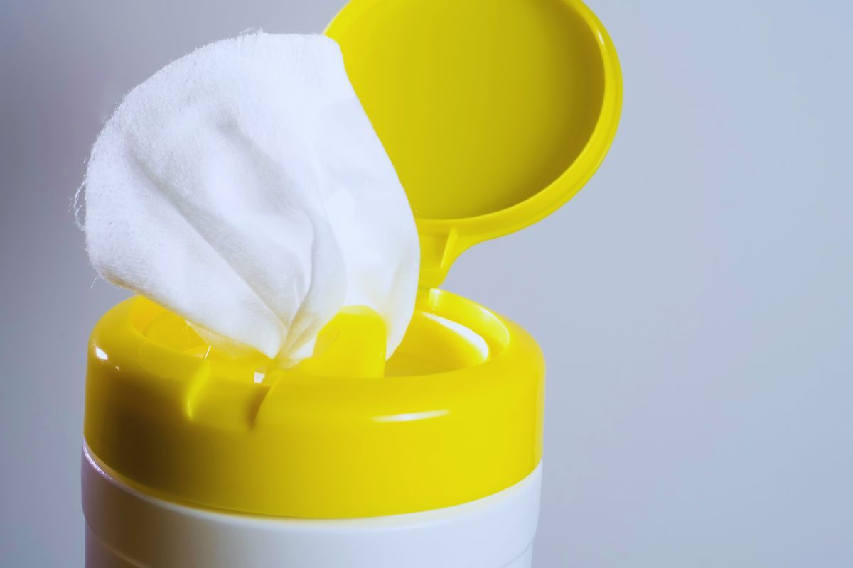 salviette disinfettanti: dove usarle