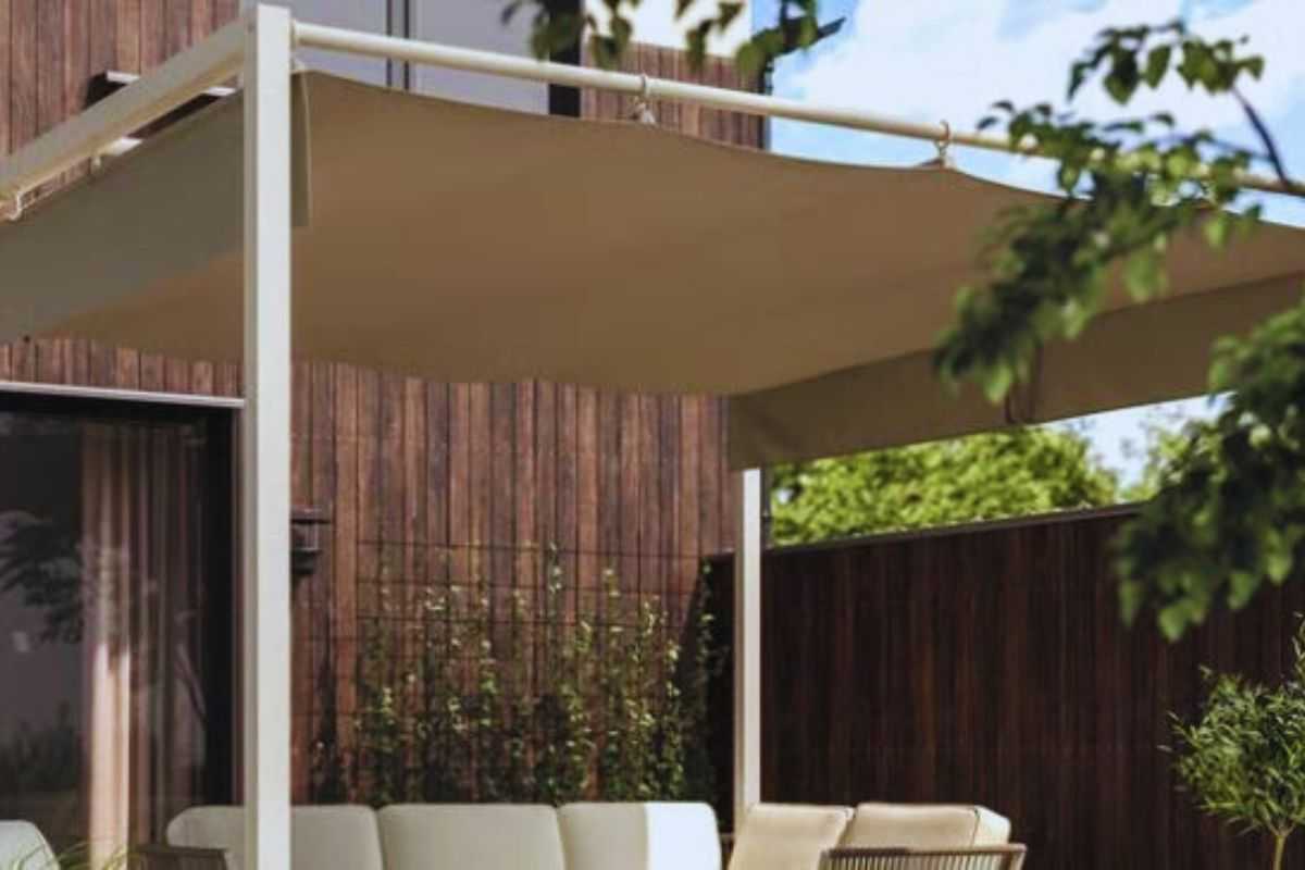 Pergola in alternativa alle tende da sole