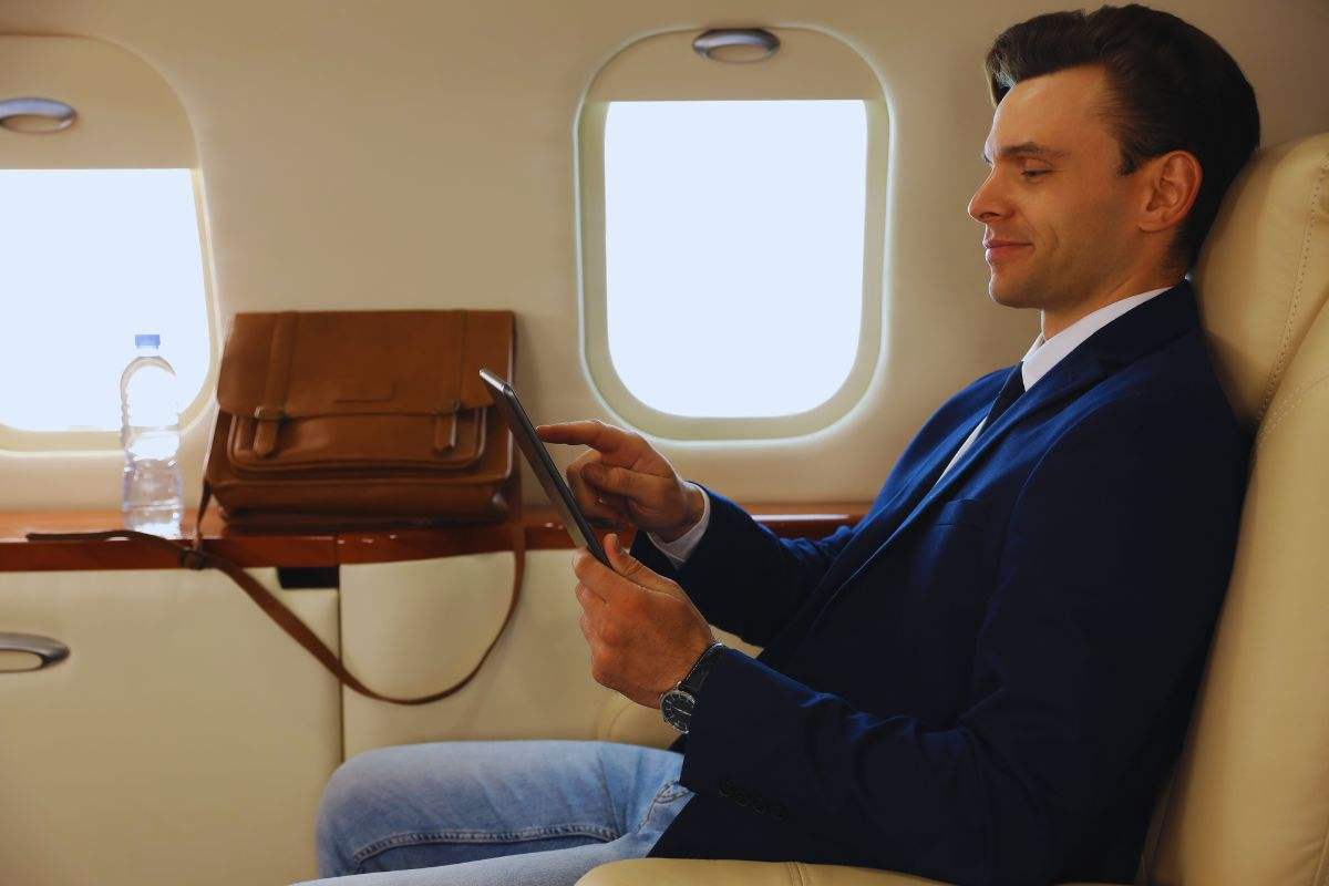 il lusso nei voli low cost