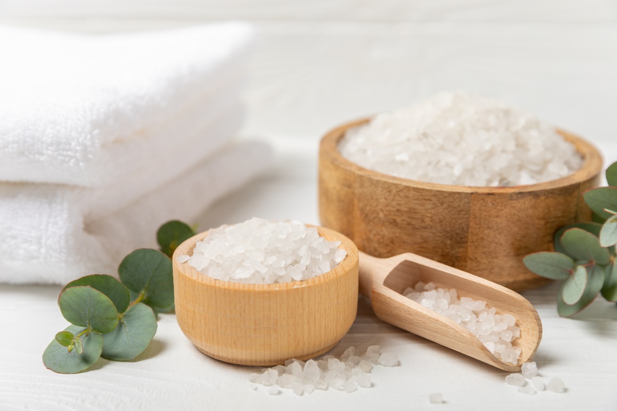 Cristalli profumati per il bagno
