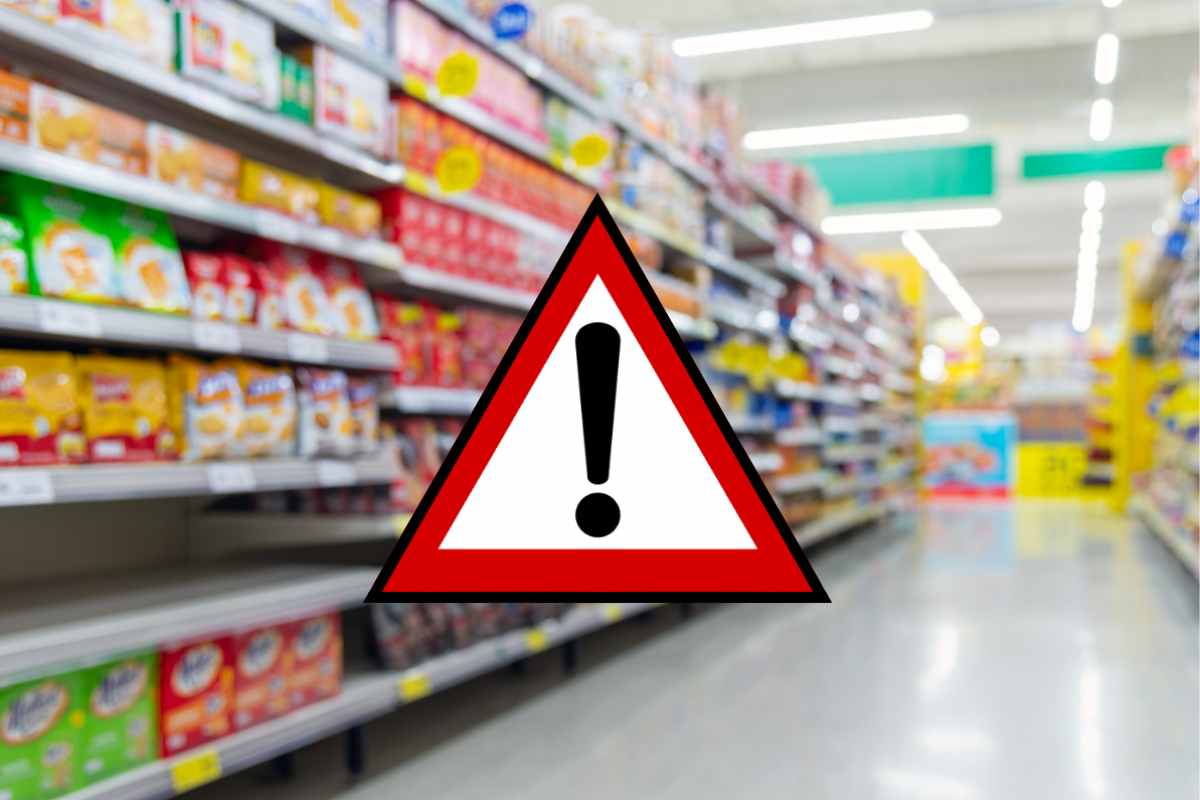 Supermercato pericolo