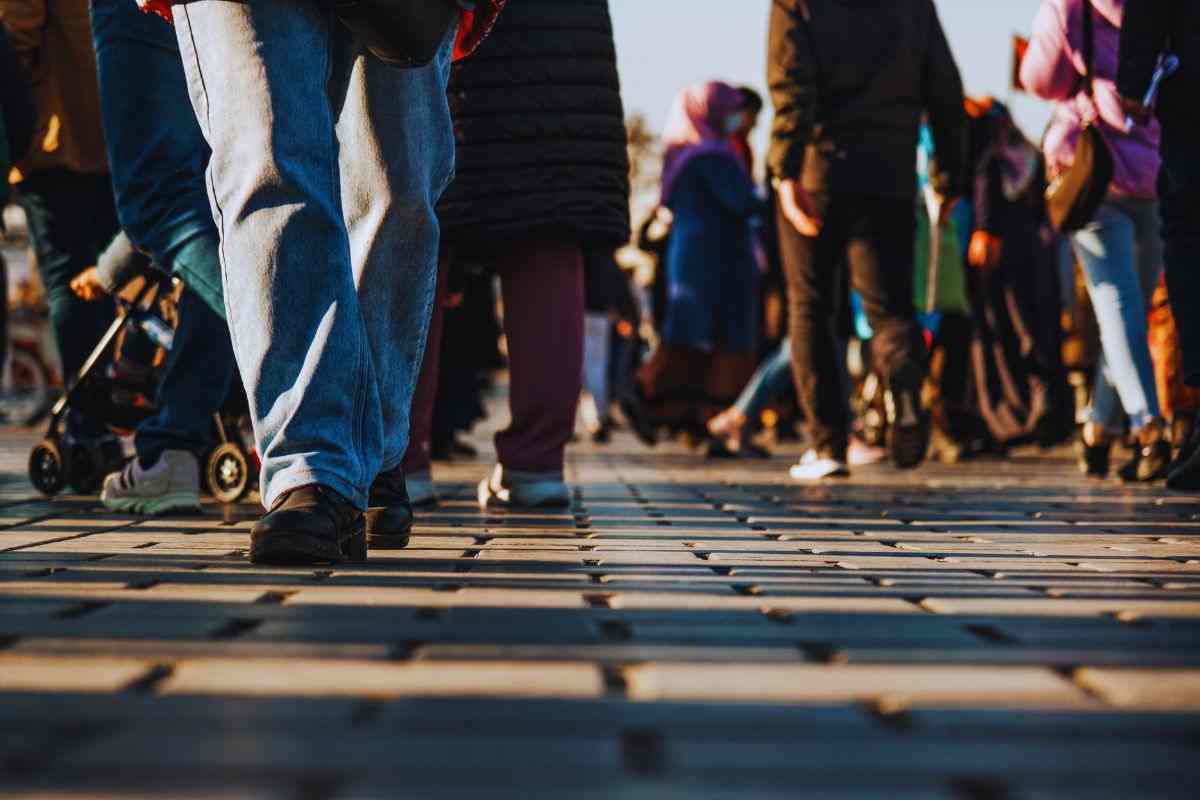 camminare per la salute