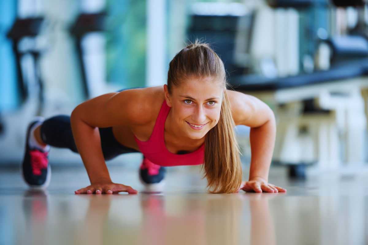 esercizio da fare in palestra con attenzione