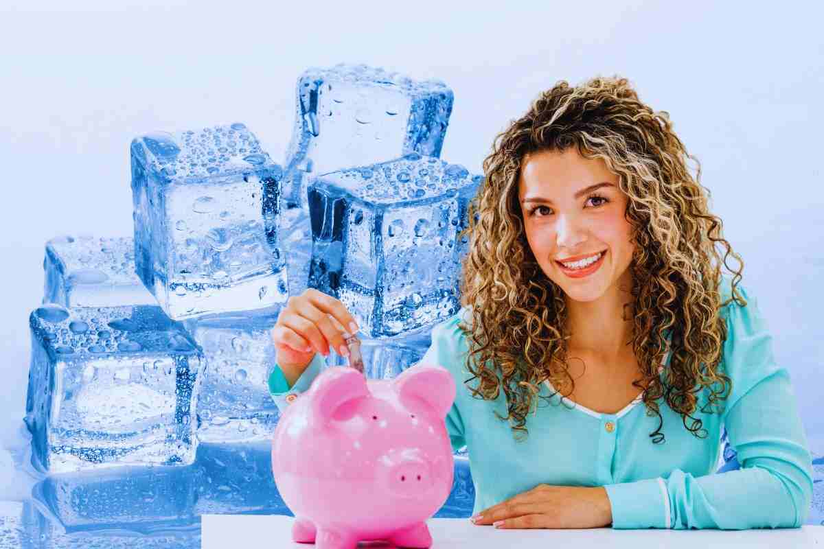 il metodo del cubetto di ghiaccio per risparmiare sui costi energetici