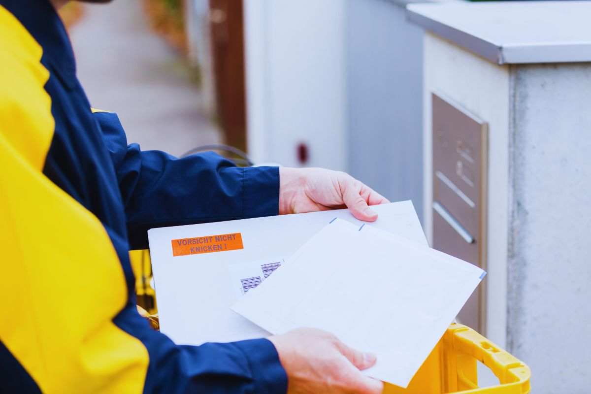 consegna della posta