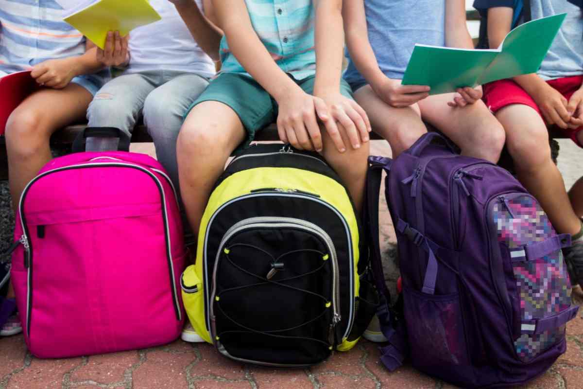 zaini scuola
