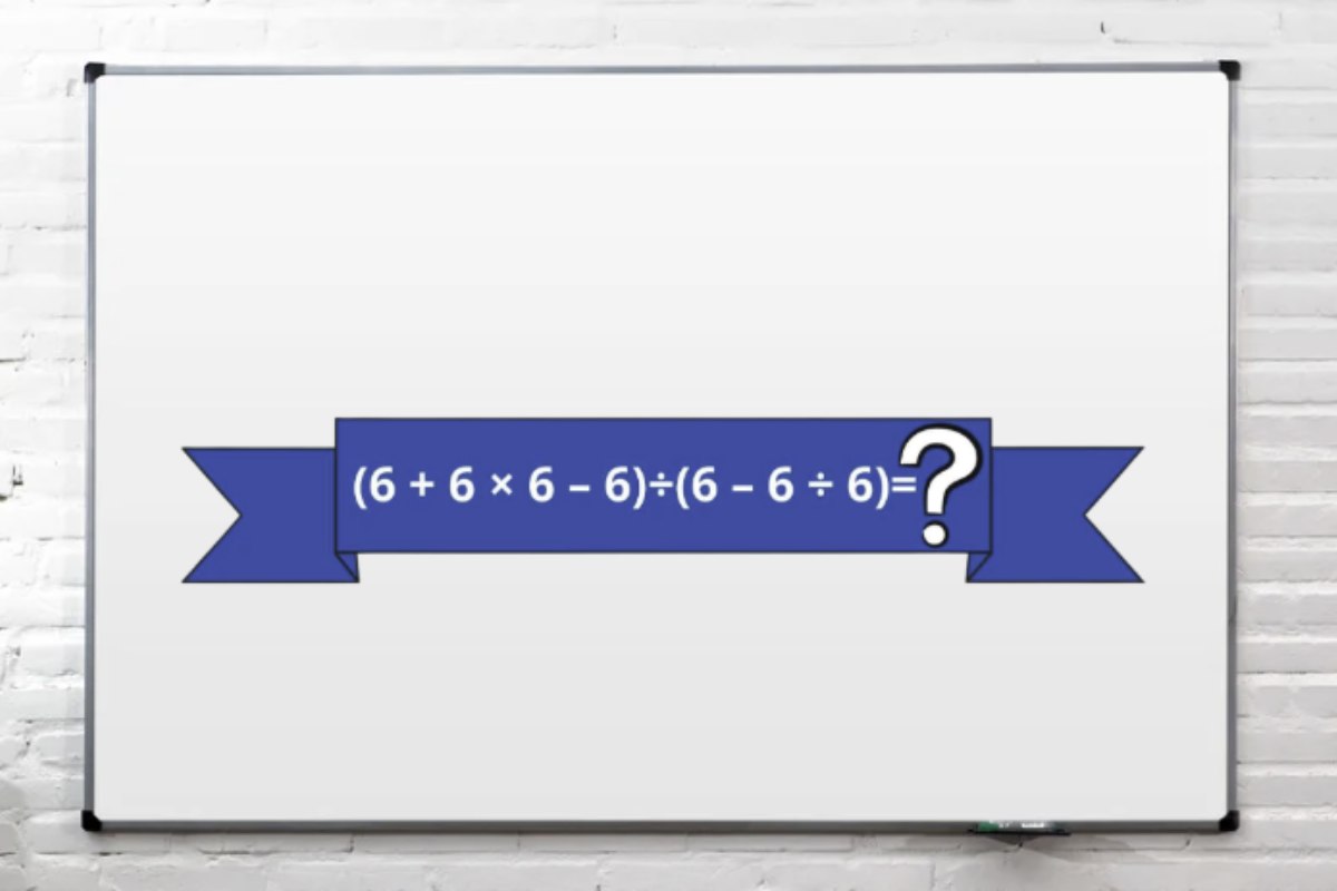 L’enigma proposto è un’espressione aritmetica apparentemente semplice, ma che nasconde insidie legate alle regole di precedenza