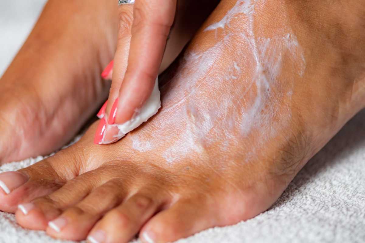 crema piedi
