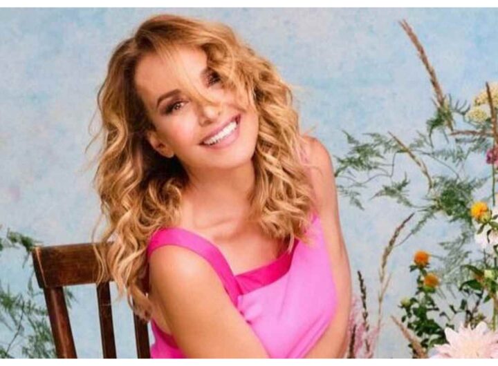 Barbara D''Urso mostra la sua borsa