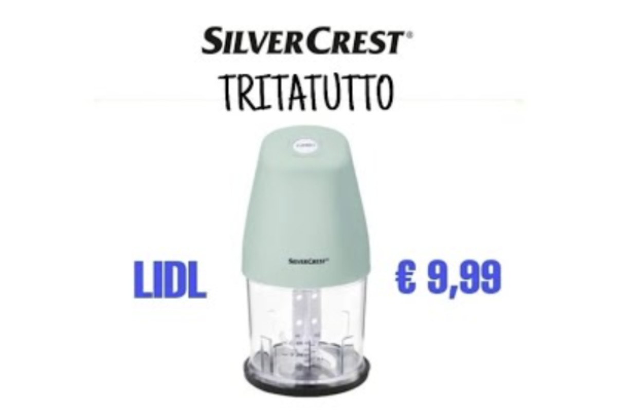 In un mercato dove i piccoli elettrodomestici di buona qualità hanno prezzi elevati, la promozione di Lidl sul tritatutto Silvercrest