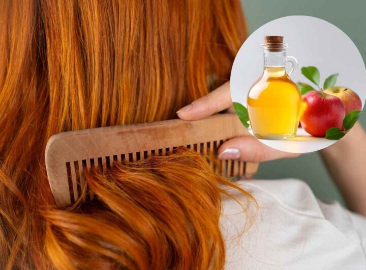 capelli più forti e luminosi con il risciacquo acido