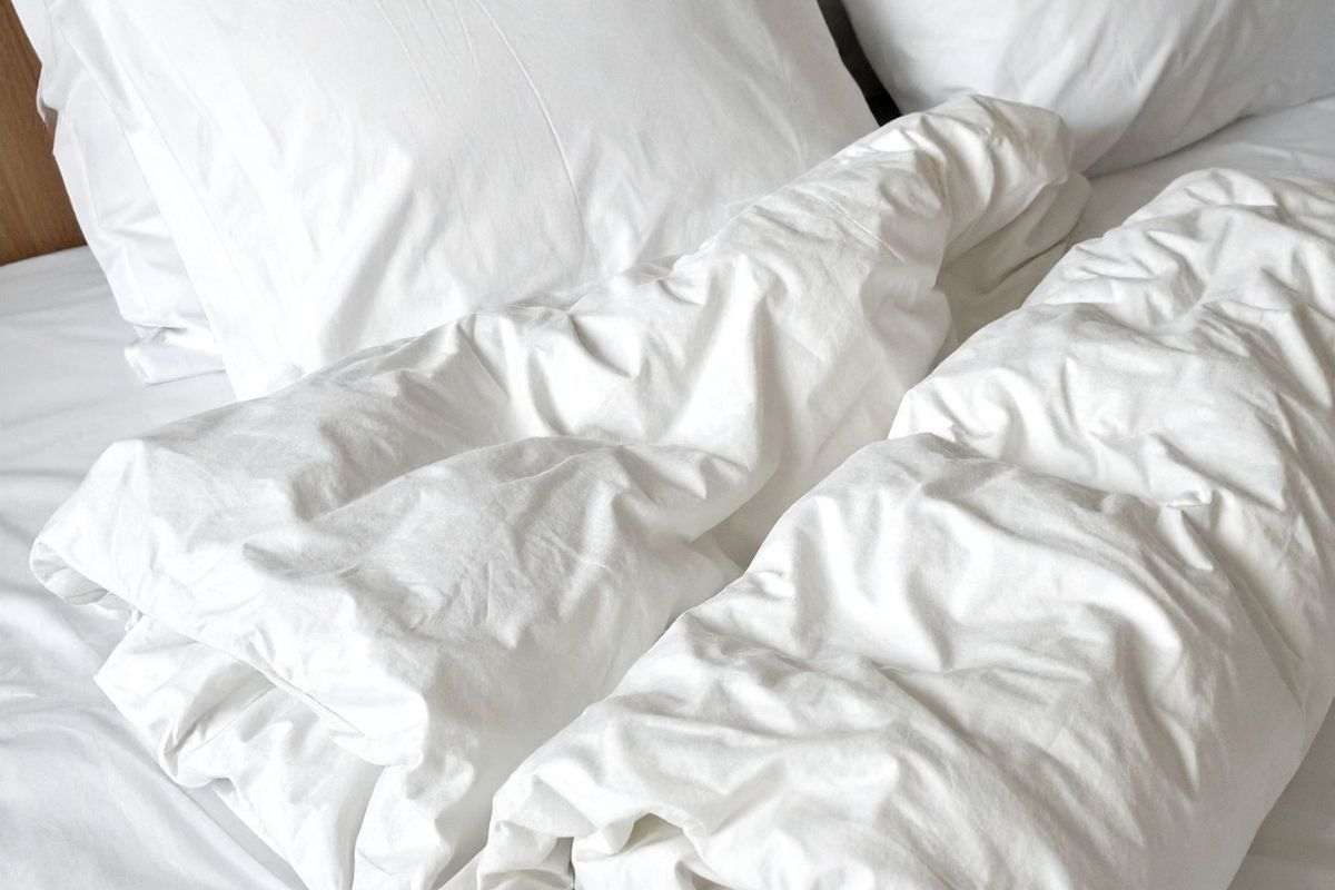 macchie su piumoni e cuscini: il trucco della nonna
