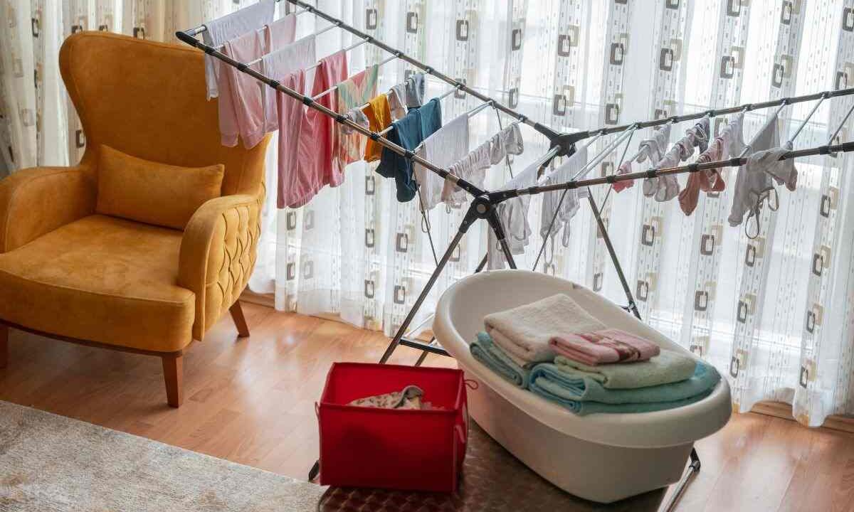 Come trasformare uno stendino in un'asciugatrice