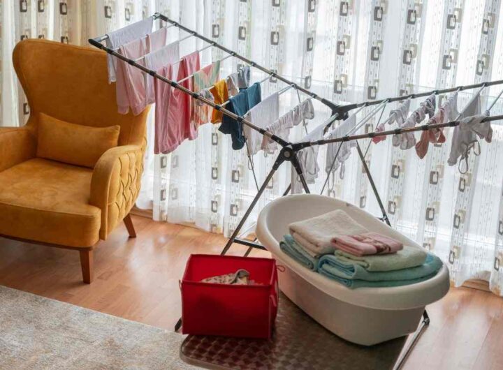 Come trasformare uno stendino in un'asciugatrice