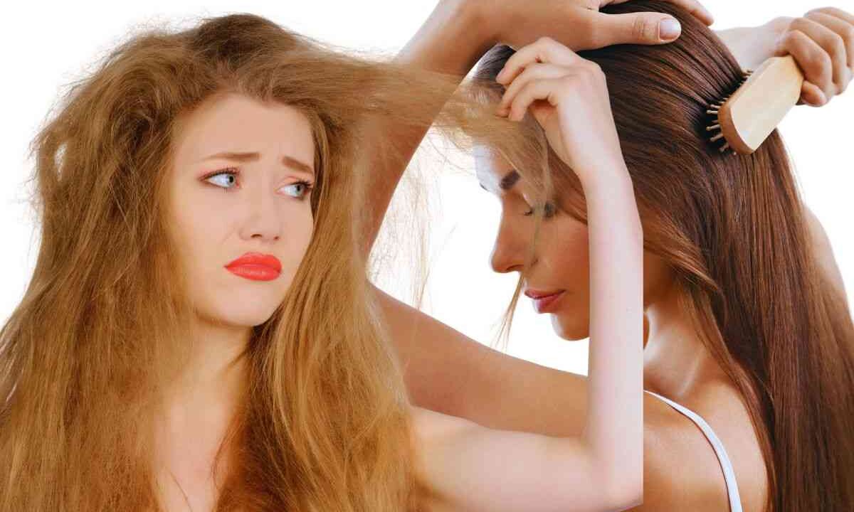 Come eliminare l'effetto crespo dai capelli