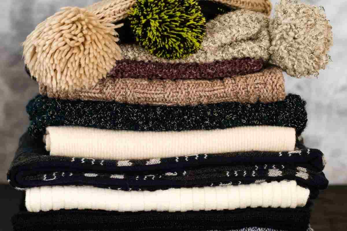 riutilizzare sciarpe