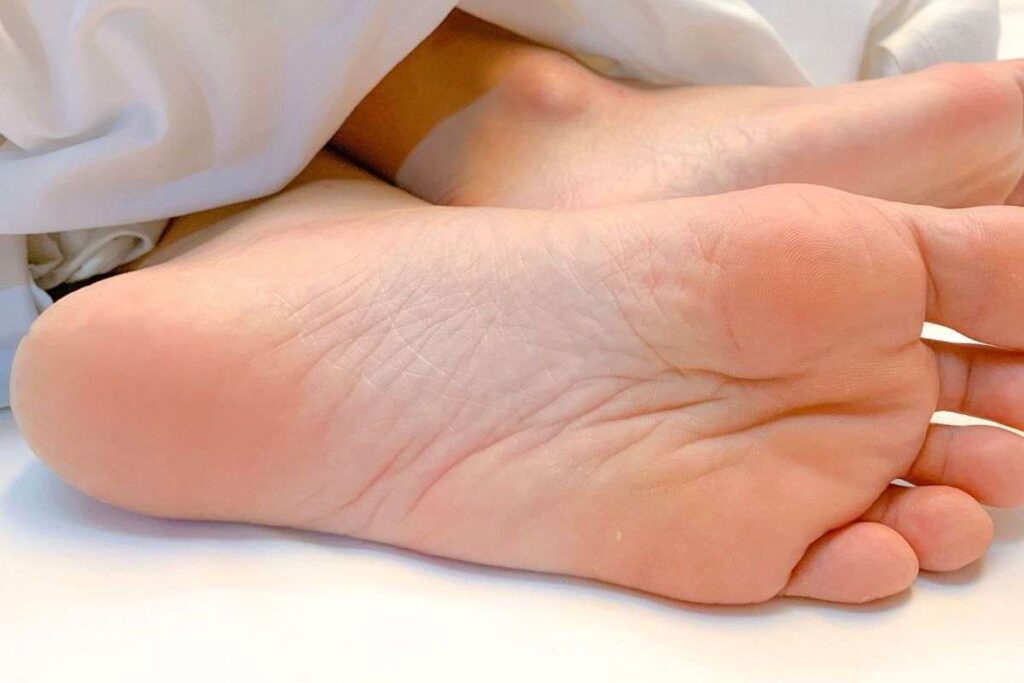 trucco per piedi bellissimi