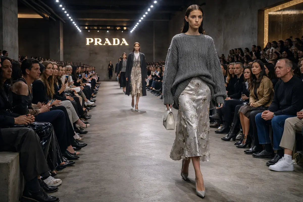 Sfilata di Prada a Milano