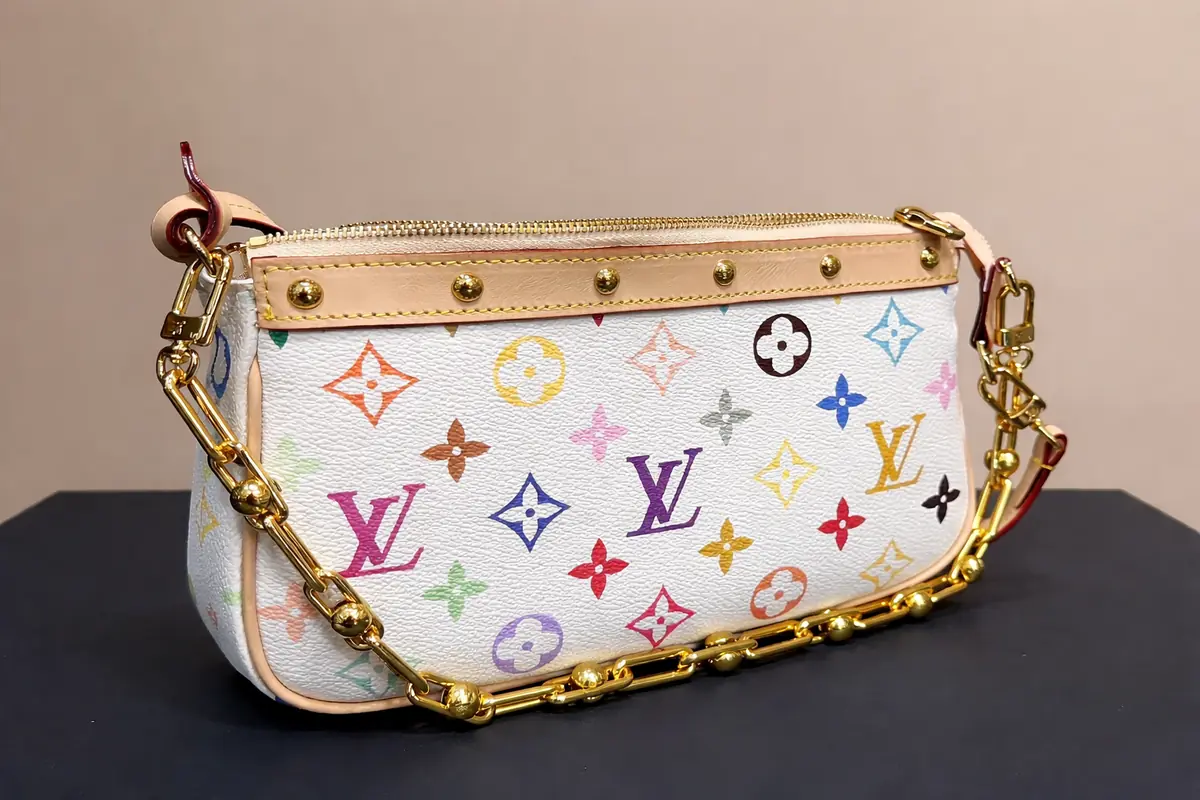 Borsa mini pochette Louis Vuitton colorata