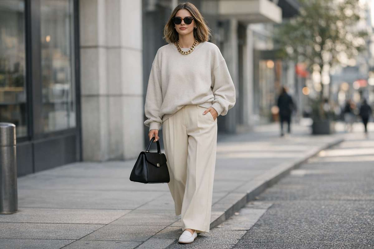 Scarpe e accessori da abbinare alla felpa: i dettagli che fanno davvero il look