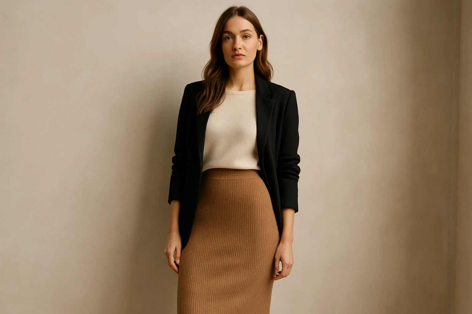 Gonna in maglia midi: il capo passe-partout dell'autunno/inverno