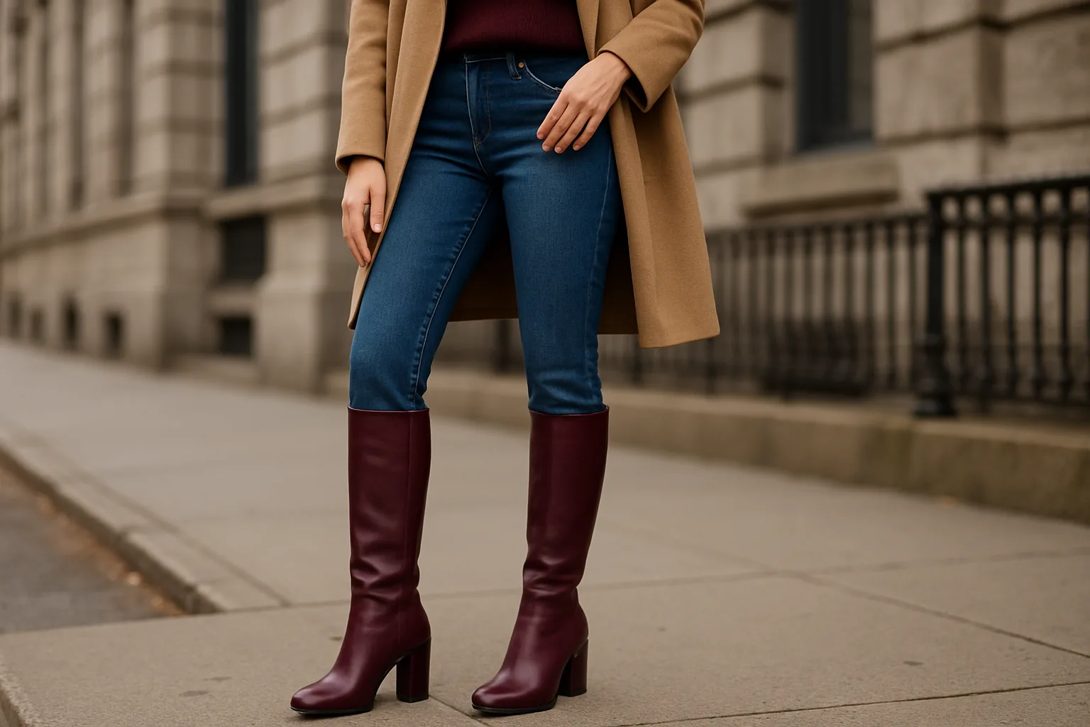 Stivali bordeaux e bootcut: le tendenze scarpe e denim dell'autunno inverno 2026