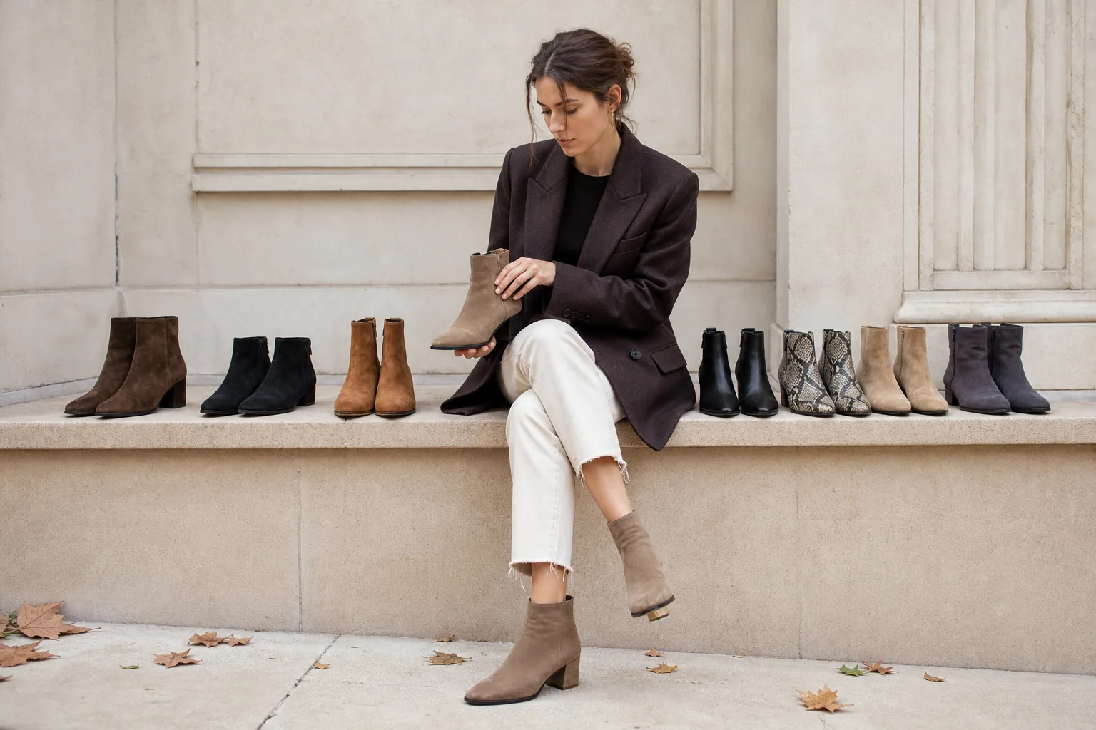 Stivaletti in suede per autunno-inverno: il ritorno della pelle scamosciata